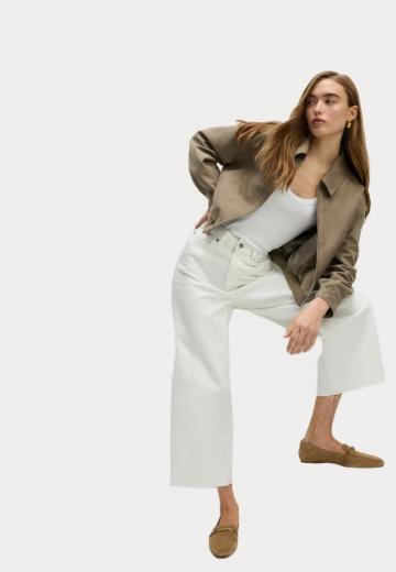 Прямые джинсы