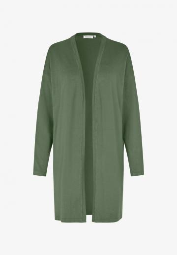 Длинный жилет