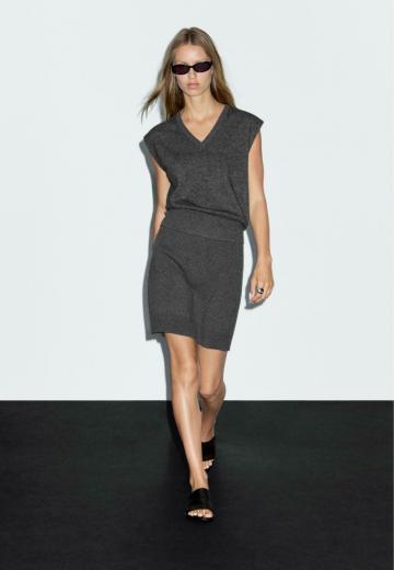 Вязаная юбка