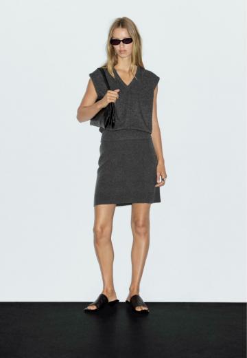 Вязаная юбка