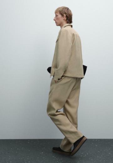 Льняные брюки