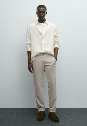 Льняные брюки