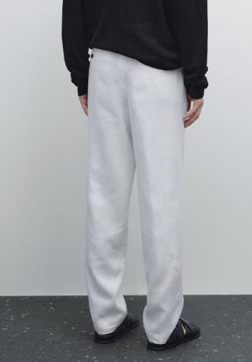 Льняные брюки