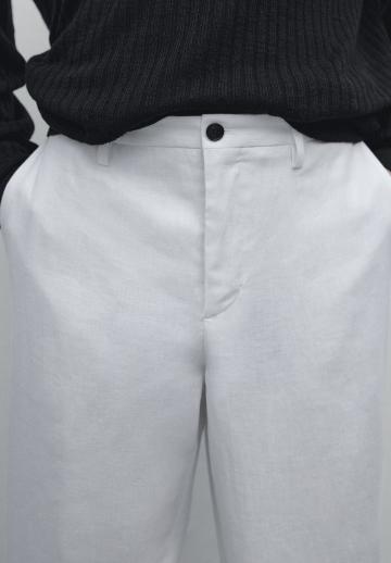 Льняные брюки