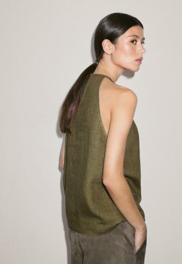 Топ на бретельках