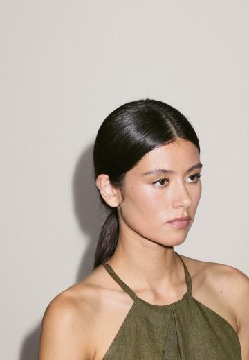 Топ на бретельках