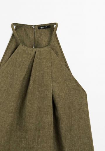 Топ на бретельках