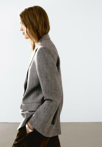 Длинный блейзер