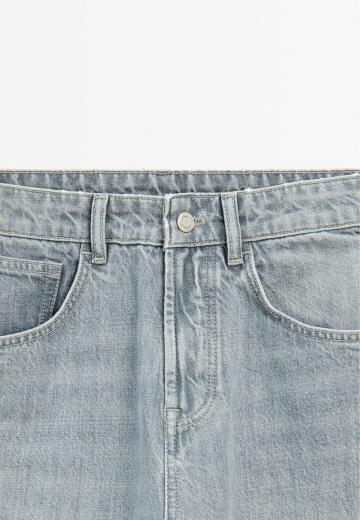 Прямые джинсы