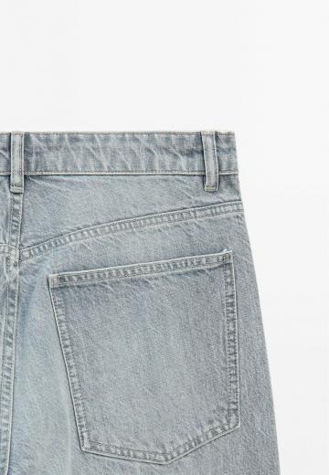 Прямые джинсы