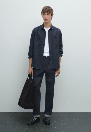 Прямые джинсы