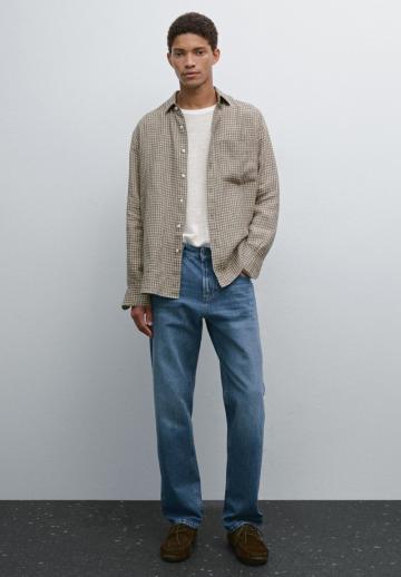 Прямые джинсы