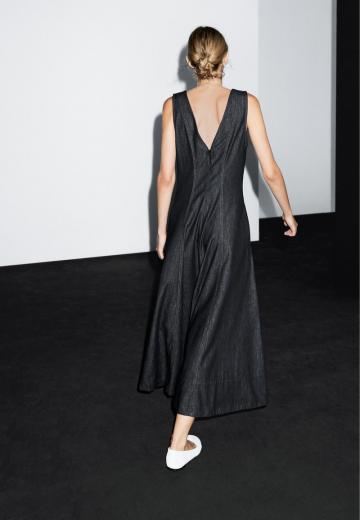 Джинсовое платье