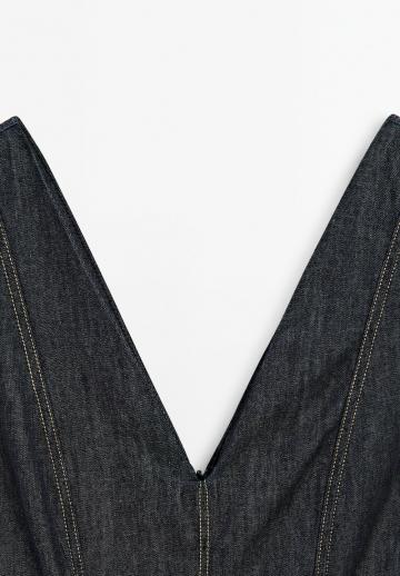 Джинсовое платье