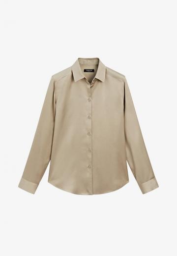 Атласная блузка