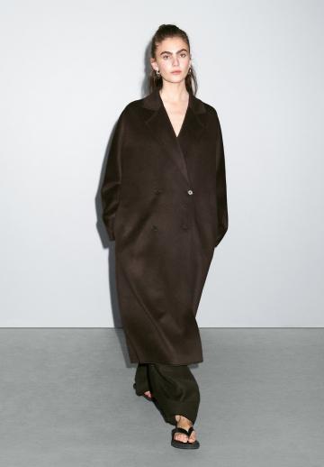 Шерстяное пальто