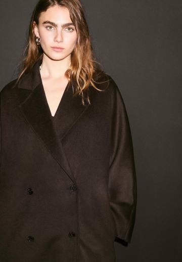 Шерстяное пальто