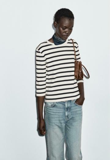 Майка с рукавом три четверти