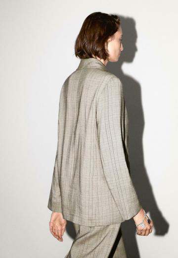 Длинный блейзер