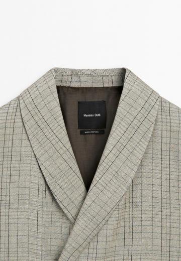 Длинный блейзер