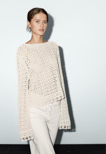 Вязаная кофта