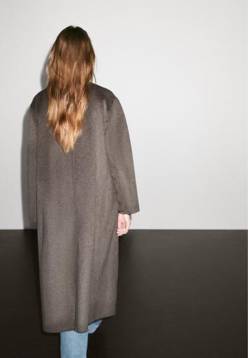 Шерстяное пальто