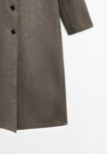 Шерстяное пальто