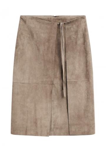 Кожаная юбка