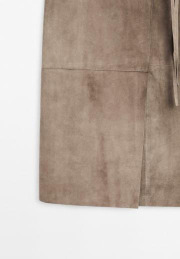 Кожаная юбка