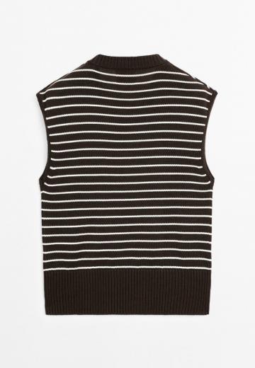 Пуловер с коротким рукавом