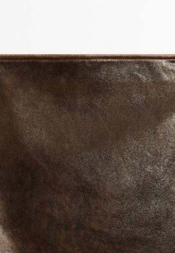 Кожаная юбка