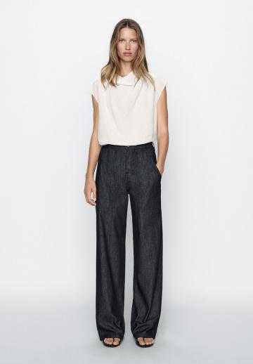 Прямые джинсы