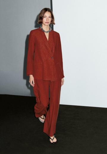 Длинный блейзер