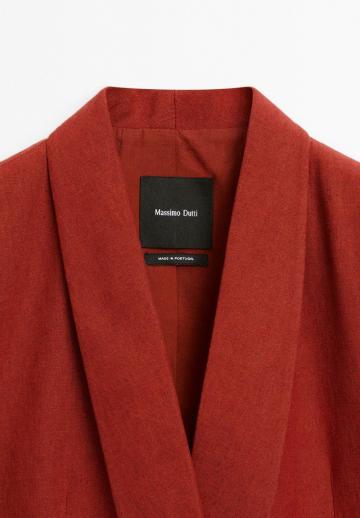 Длинный блейзер