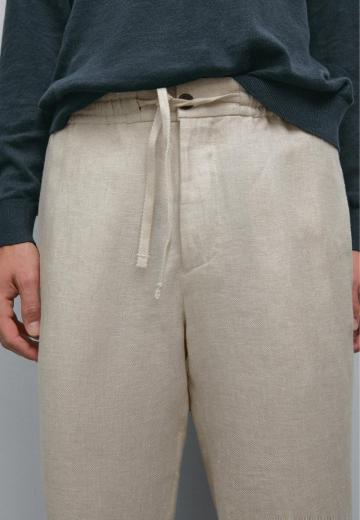Льняные брюки