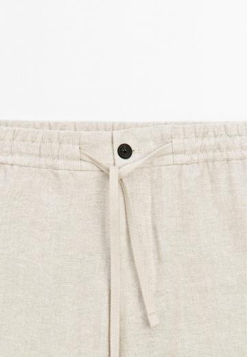 Льняные брюки