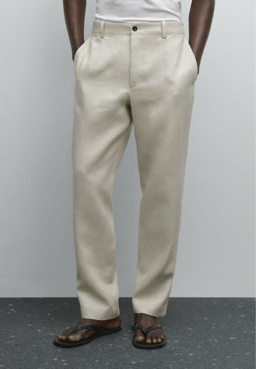Льняные брюки