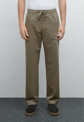 Льняные брюки