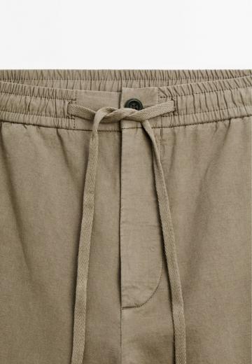 Льняные брюки