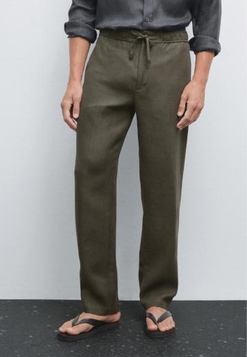 Льняные брюки