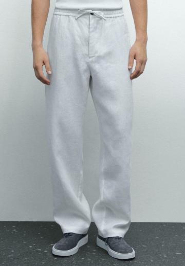 Льняные брюки