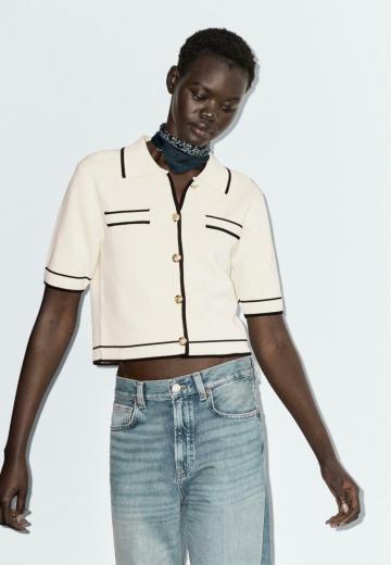 Вязаная кофта