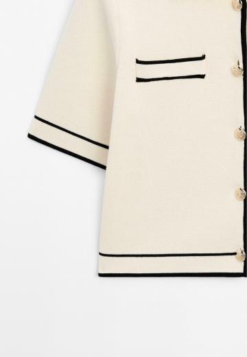 Вязаная кофта