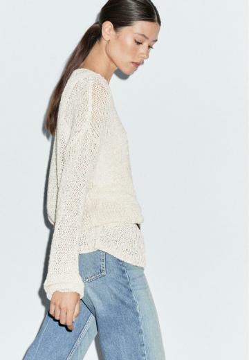 Длинный пуловер