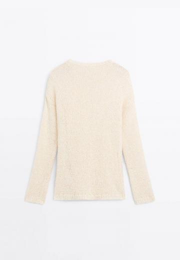 Длинный пуловер