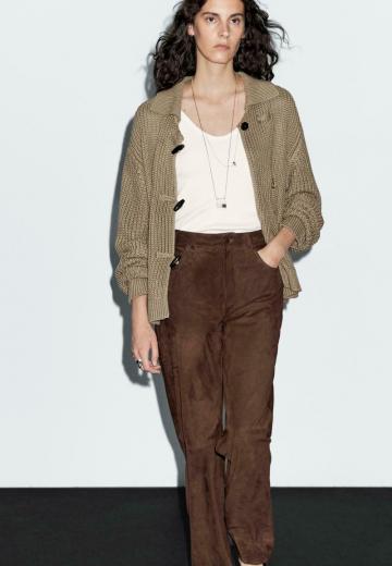 Вязаная кофта