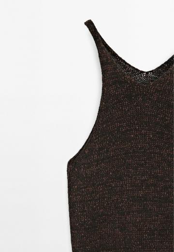 Вязаное платье