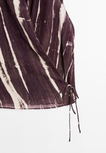 Блузка без рукавов