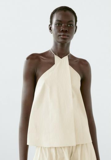 Топ на бретельках