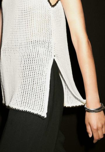 Длинный топ